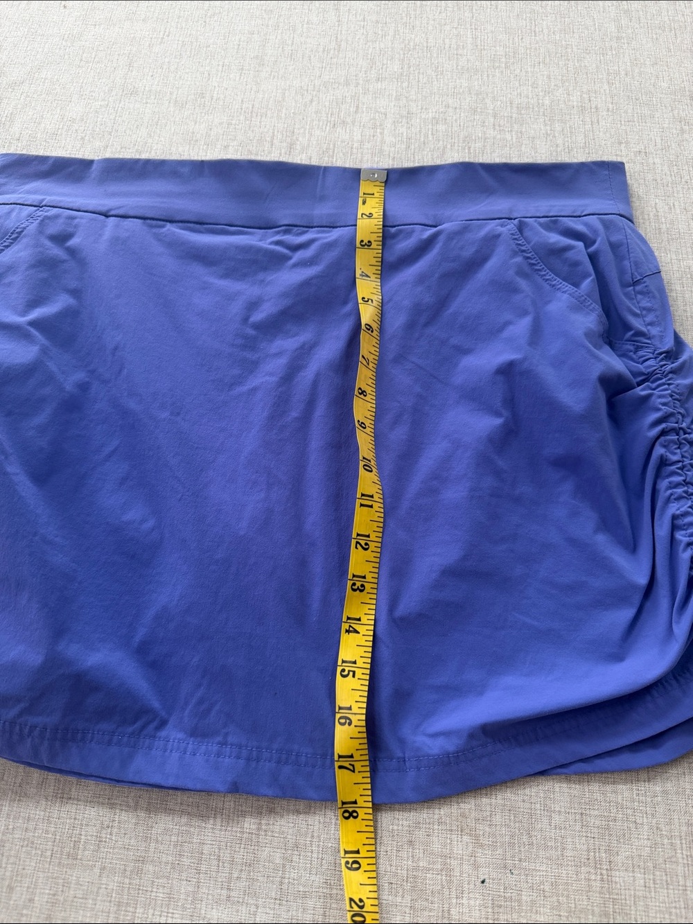 Columbia Skort Marina Bay Women’s XXL ruched purple UPF 50 sun protection - Picture 12 of 13